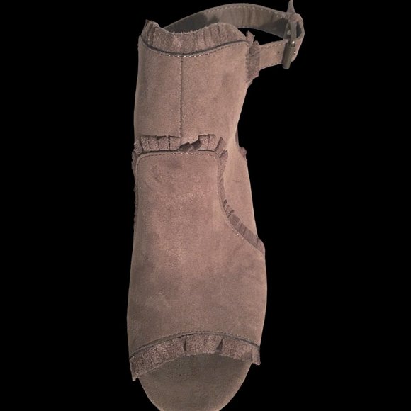 MIA Urban Open Toe Sling Back Block Heel Size 9.5,  Women's Shoes, Stacked Heel - Picture 8 of 12